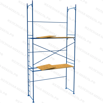 Леса рамные строительные ЛРС-40 6х3 м (2 яруса под настил)
